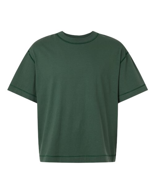 Load image into Gallery viewer, American Apparel 13ML0 Unisex Heavyweight Cotton Boxy Tee - Pine
