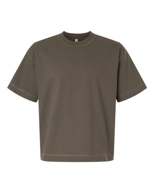 Load image into Gallery viewer, American Apparel 13ML0 Unisex Heavyweight Cotton Boxy Tee - Mushroom
