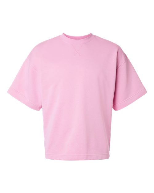 Load image into Gallery viewer, American Apparel FTEX00 Unisex French Terry Oversized Boxy Top - Powder Pink
