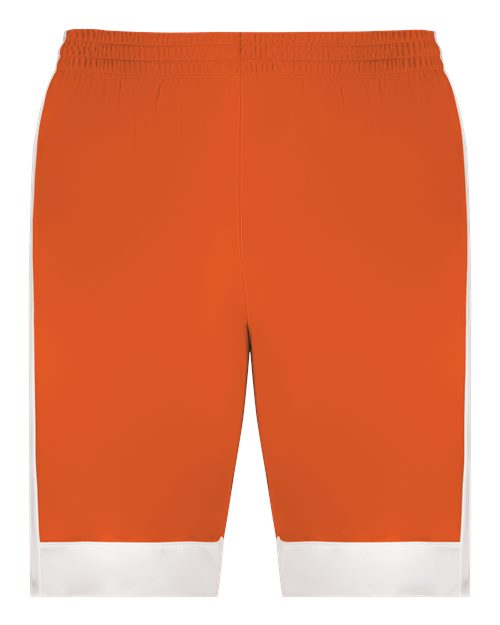 Load image into Gallery viewer, Augusta Sportswear 6890 Youth Match-Up Basketball Shorts - Orange/ White
