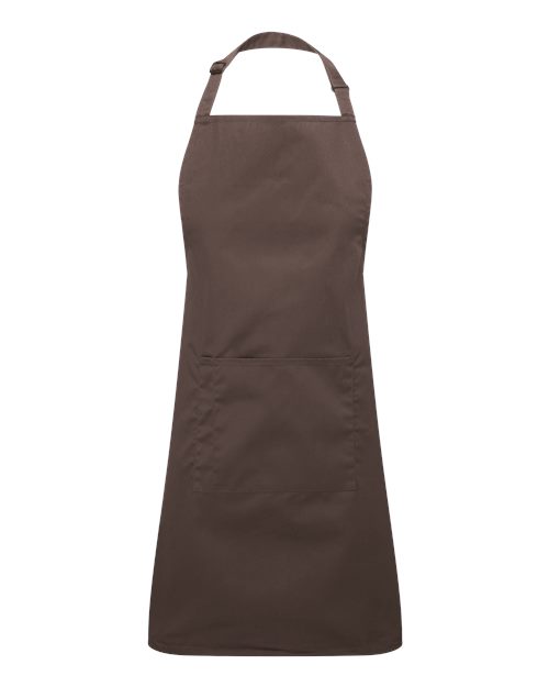 Load image into Gallery viewer, Artisan Collection by Reprime RP154 Recycled Pocket Bib Apron - Brown
