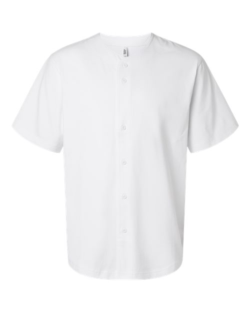 Load image into Gallery viewer, American Apparel 9004 Unisex Super Heavyweight Baseball Jersey - White
