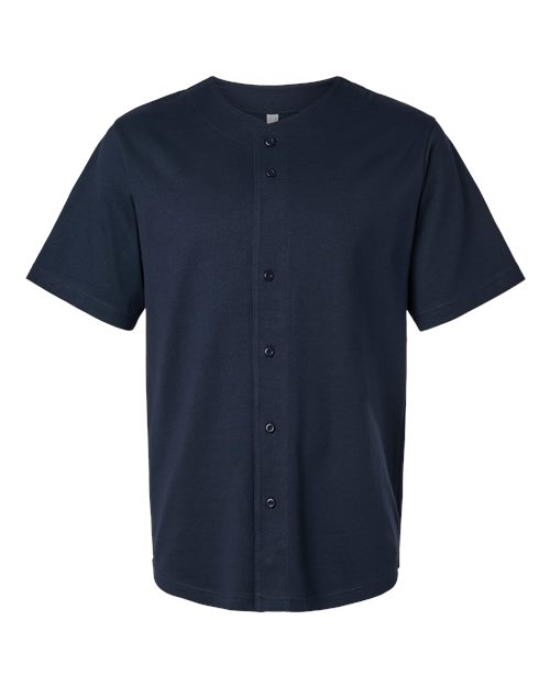 Load image into Gallery viewer, American Apparel 9004 Unisex Super Heavyweight Baseball Jersey - True Navy
