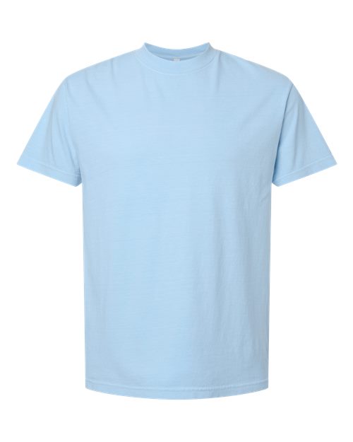 American Apparel 1301GD Unisex Heavyweight Cotton Garment-Dyed Tee - Faded Powder Blue