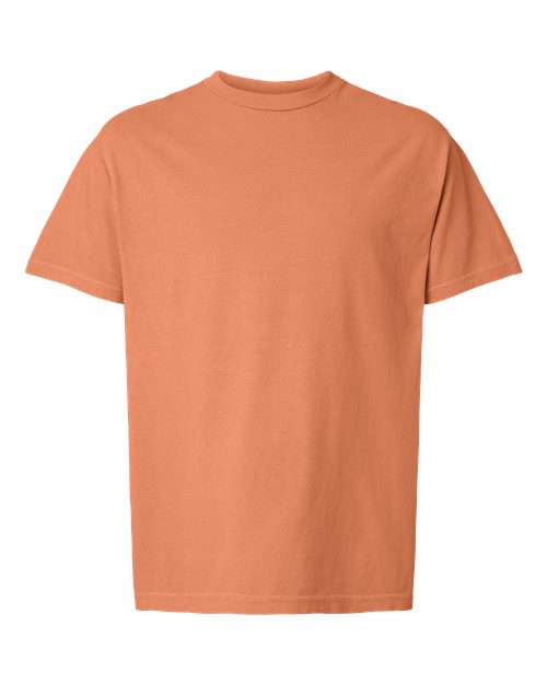 American Apparel 1301GD Unisex Heavyweight Cotton Garment-Dyed Tee - Faded Rust