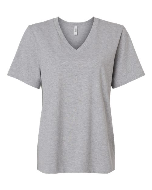 Load image into Gallery viewer, American Apparel 58V2 Women's Midweight V-Neck Tee - Heather Grey
