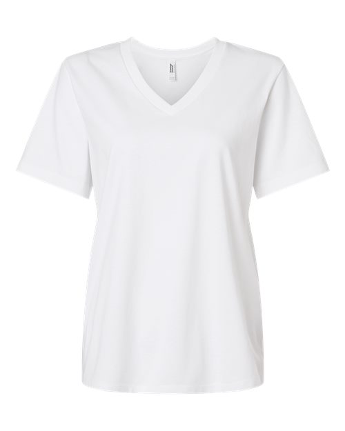 Load image into Gallery viewer, American Apparel 58V2 Women's Midweight V-Neck Tee - White
