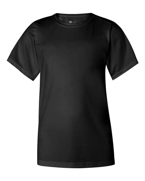 Load image into Gallery viewer, Badger 2120 Youth B-Core T-Shirt - Black
