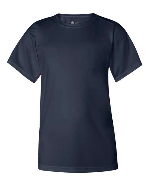 Load image into Gallery viewer, Badger 2120 Youth B-Core T-Shirt - Navy
