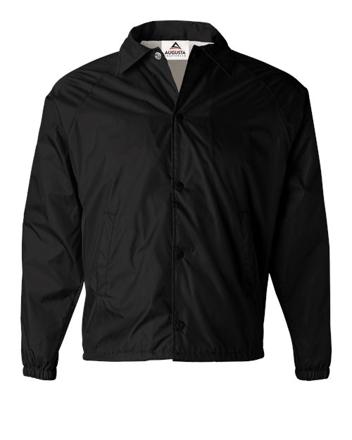 Load image into Gallery viewer, Augusta Sportswear 3100 Men's Coach's Jacket - Black
