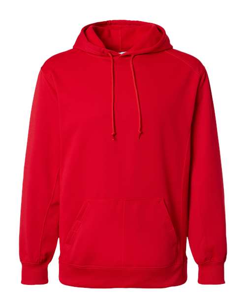 Load image into Gallery viewer, Badger 1454 Men's Performance Fleece Hooded Sweatshirt - Red

