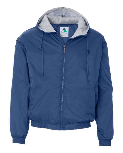 Augusta Sportswear 3280 Unisex Fleece Lined Hooded Jacket - Royal
