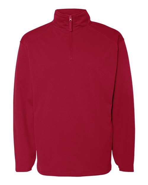 Load image into Gallery viewer, Badger 1480 Men's Performance Quarter-Zip Pullover - Red
