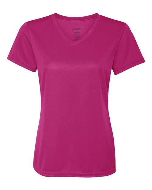 Augusta Sportswear 1790 Women's Nexgen Performance V-Neck T-Shirt - Power Pink