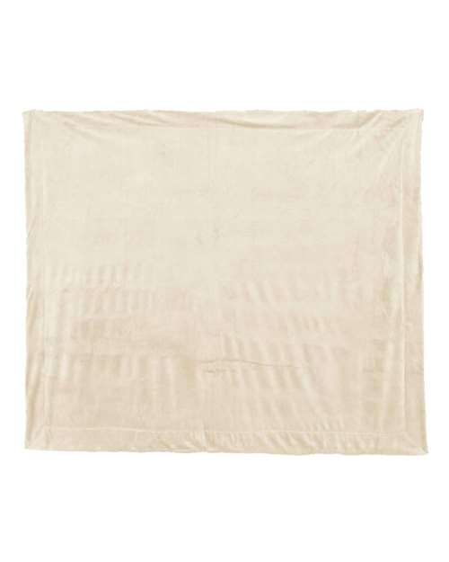 Load image into Gallery viewer, Alpine Fleece 8712 Micro Mink Sherpa Blanket - Cream
