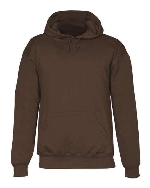 Load image into Gallery viewer, Badger 1254 Unisex Hooded Sweatshirt - Brown
