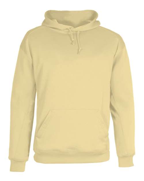 Load image into Gallery viewer, Badger 1454 Men's Performance Fleece Hooded Sweatshirt - Vegas Gold
