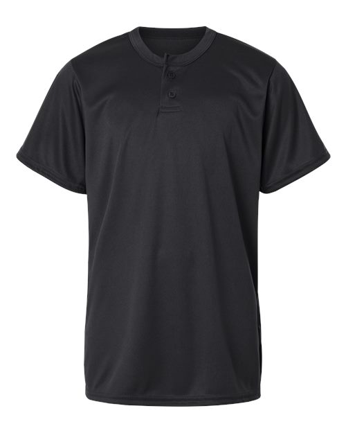 Load image into Gallery viewer, Alleson Athletic 2930 Youth B-Core Placket Jersey - Black
