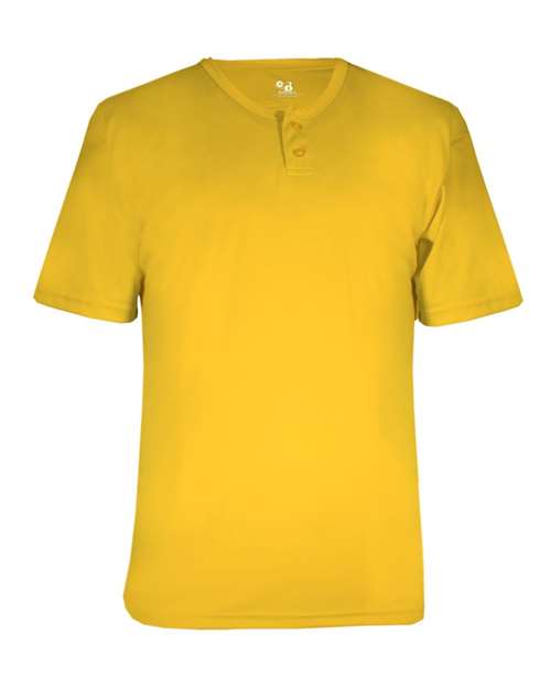 Alleson Athletic 2930 Youth B-Core Placket Jersey - Gold