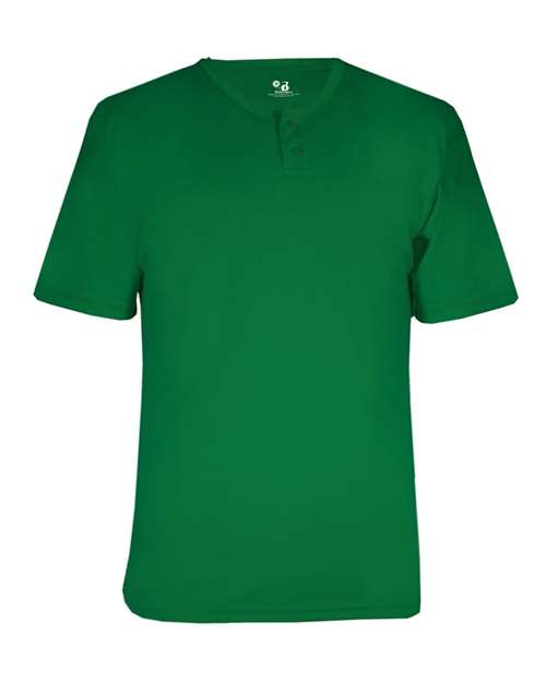 Alleson Athletic 2930 Youth B-Core Placket Jersey - Kelly