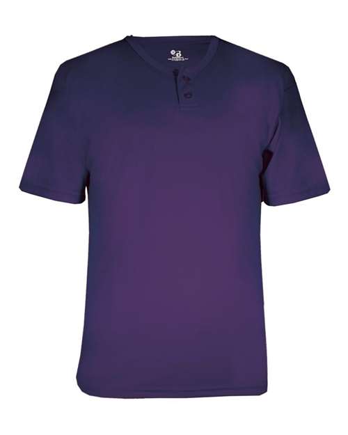 Alleson Athletic 2930 Youth B-Core Placket Jersey - Purple