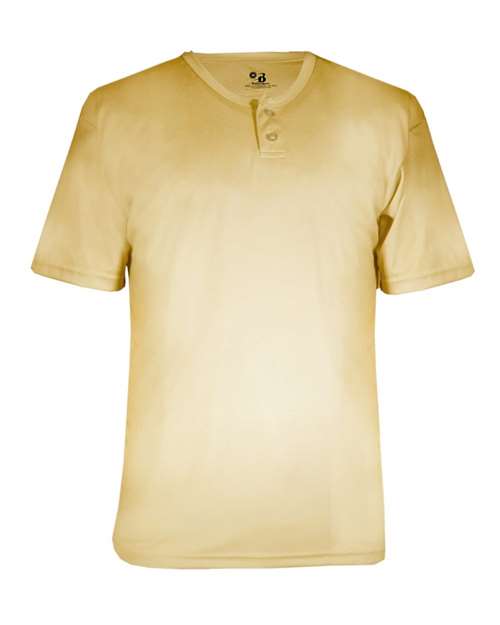 Alleson Athletic 2930 Youth B-Core Placket Jersey - Vegas Gold