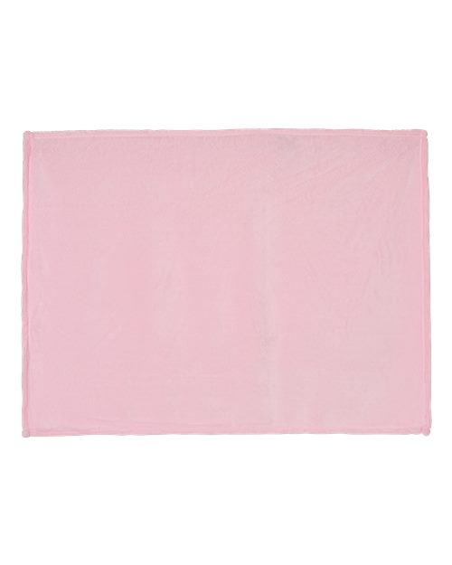 Alpine Fleece 8722 Mink Touch Luxury Baby Blanket - Baby Pink