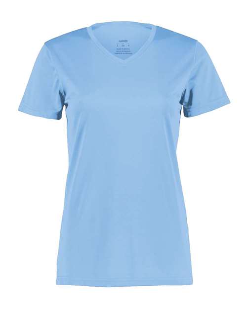 Load image into Gallery viewer, Augusta Sportswear 1790 Women's Nexgen Performance V-Neck T-Shirt - Columbia Blue
