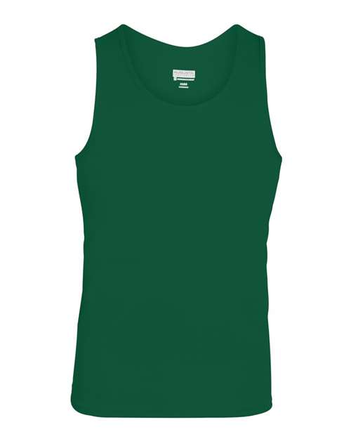 Augusta Sportswear 703 Unisex Training Tank Top - Dark Green