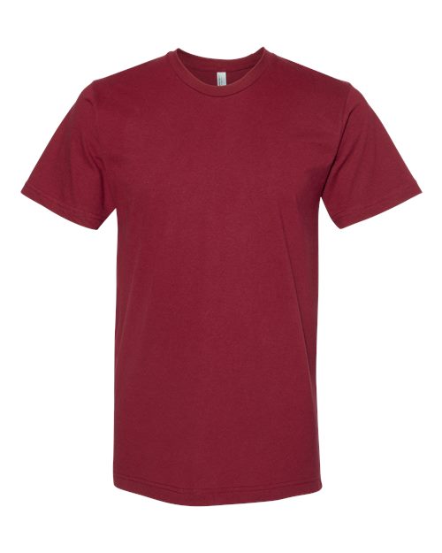 American Apparel 2001 Unisex Fine Jersey Tee - Cranberry