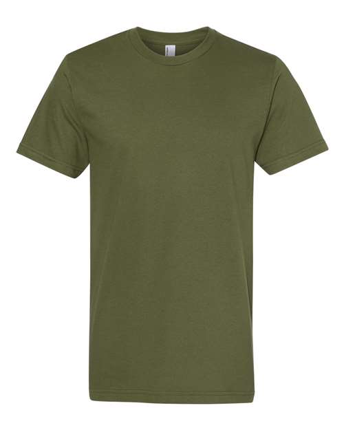 American Apparel 2001 Unisex Fine Jersey Tee - Olive