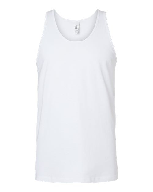 American Apparel 2408 Unisex Fine Jersey Tank - White