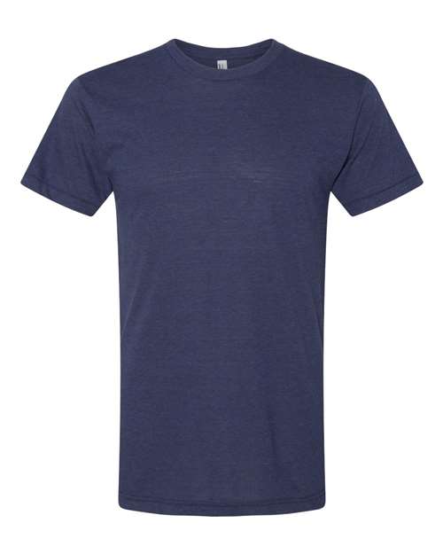 American Apparel TR401 Unisex Triblend Track Tee - Tri-Indigo