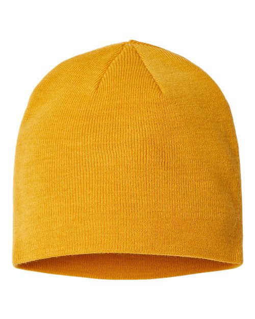 Atlantis Headwear HOLLY Sustainable Beanie - Mustard Yellow