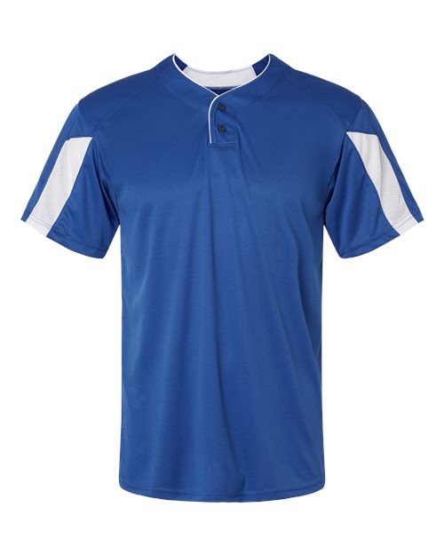 Load image into Gallery viewer, Alleson Athletic 7976 Men's Striker Placket - Royal/ White
