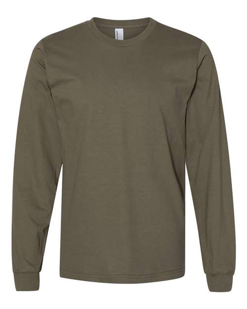 Load image into Gallery viewer, American Apparel 2007 Unisex Fine Jersey Long Sleeve Tee - Lieutenant
