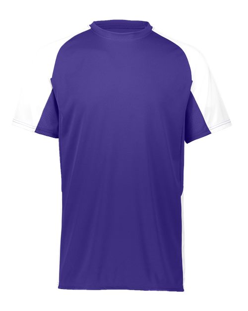 Augusta Sportswear 1518 Youth Cutter Jersey - Purple/ White