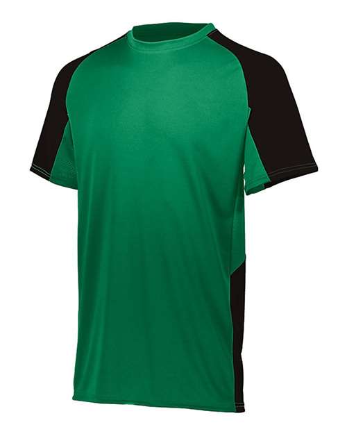 Load image into Gallery viewer, Augusta Sportswear 1518 Youth Cutter Jersey - Kelly/ Black
