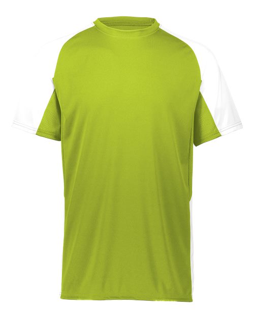 Augusta Sportswear 1518 Youth Cutter Jersey - Lime/ White