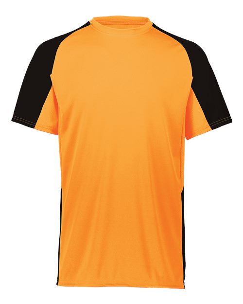 Load image into Gallery viewer, Augusta Sportswear 1518 Youth Cutter Jersey - Power Orange/ Black
