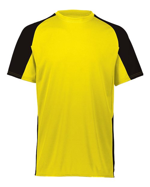 Load image into Gallery viewer, Augusta Sportswear 1518 Youth Cutter Jersey - Power Yellow/ Black

