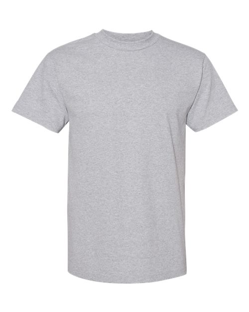 American Apparel 1301 Unisex Heavyweight Cotton Tee - Heather Grey