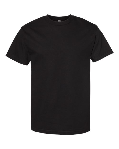 American Apparel 1301 Unisex Heavyweight Cotton Tee - Black