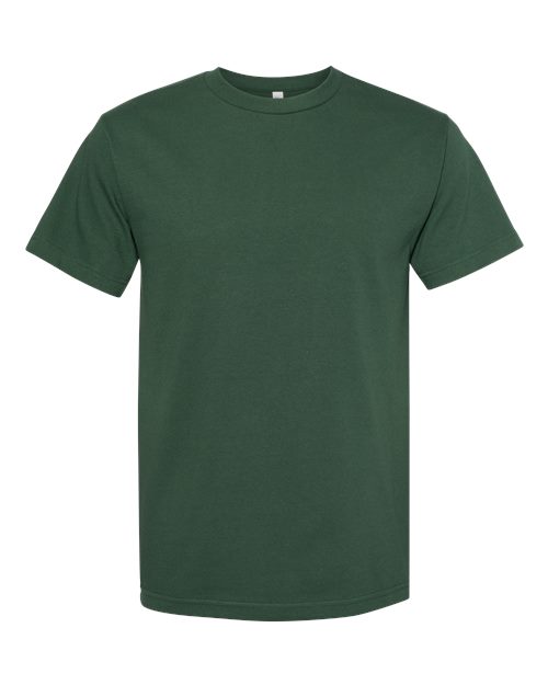 American Apparel 1301 Unisex Heavyweight Cotton Tee - Forest