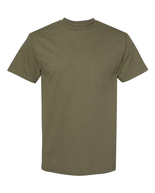 Load image into Gallery viewer, American Apparel 1301 Unisex Heavyweight Cotton Tee - Military Green
