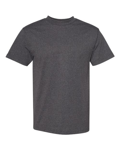 Load image into Gallery viewer, American Apparel 1301 Unisex Heavyweight Cotton Tee - Heather Charcoal
