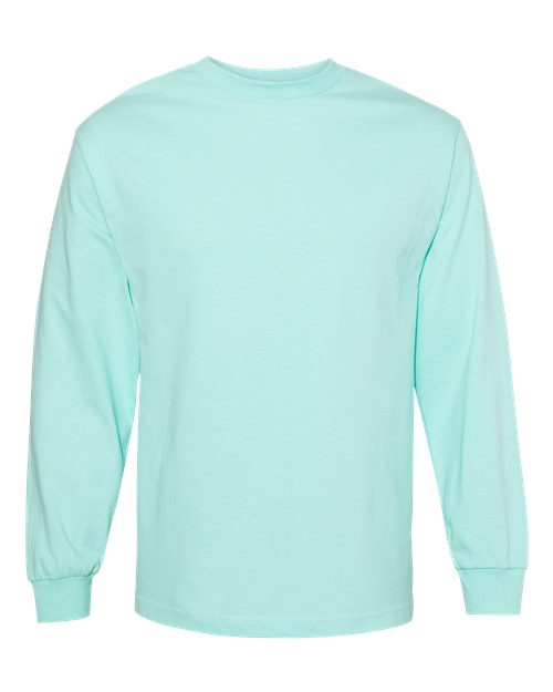 American Apparel 1304 Unisex Heavyweight Cotton Long Sleeve Tee - Celadon