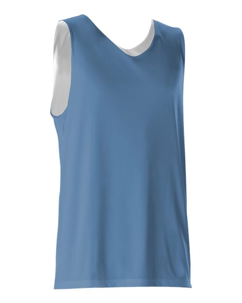 Load image into Gallery viewer, Alleson Athletic 506CR Men's Reversible Tank - Columbia Blue/ White
