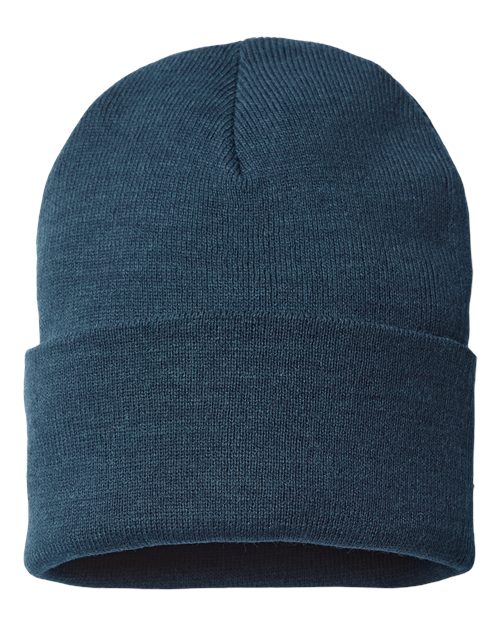 Atlantis Headwear PURE Sustainable Beanie - Navy
