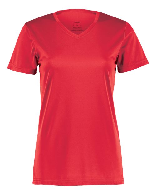 Load image into Gallery viewer, Augusta Sportswear 1790 Women's Nexgen Performance V-Neck T-Shirt - Scarlet
